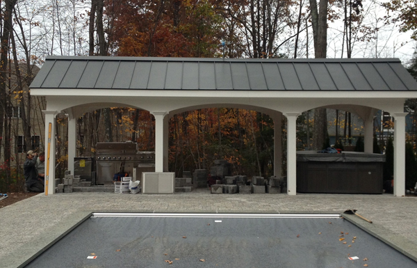 Outdoor kitchen installation — LMT