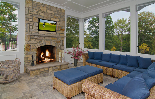 Finished basement — LMT Custom Homes